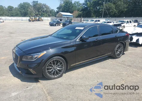 2019 Genesis G80 Base из США, поврежденный, VIN KMHGN4JB5KU290895